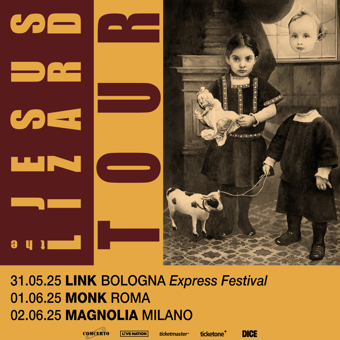 Jesus Lizard - Jesus Lizard, Nel 2025 Tre Date In Italia